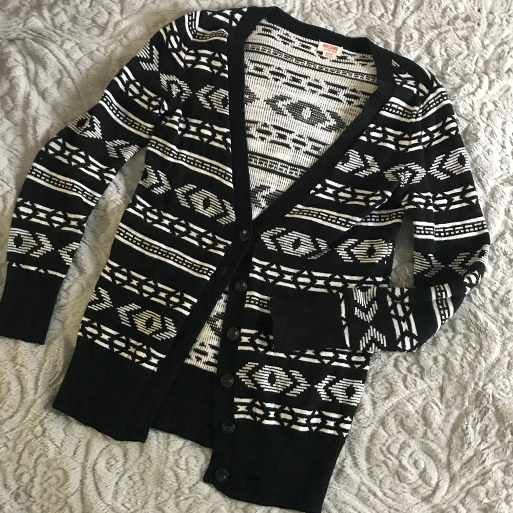 Mossimo Supply Co. Tribal Print Cardigan XS